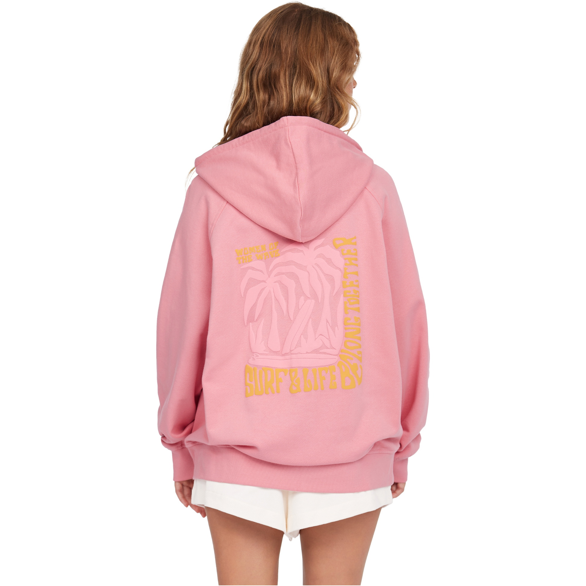 2025 O'Neill Womens Women Of The Wave Hoodie 1750110 - Desert Rose